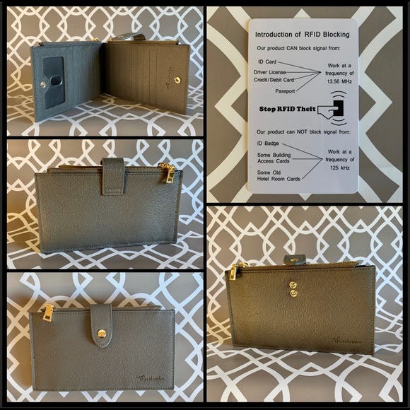 Travelambo Accessories - Travelambo RFID Blocking Bifold Wallet - Gray
